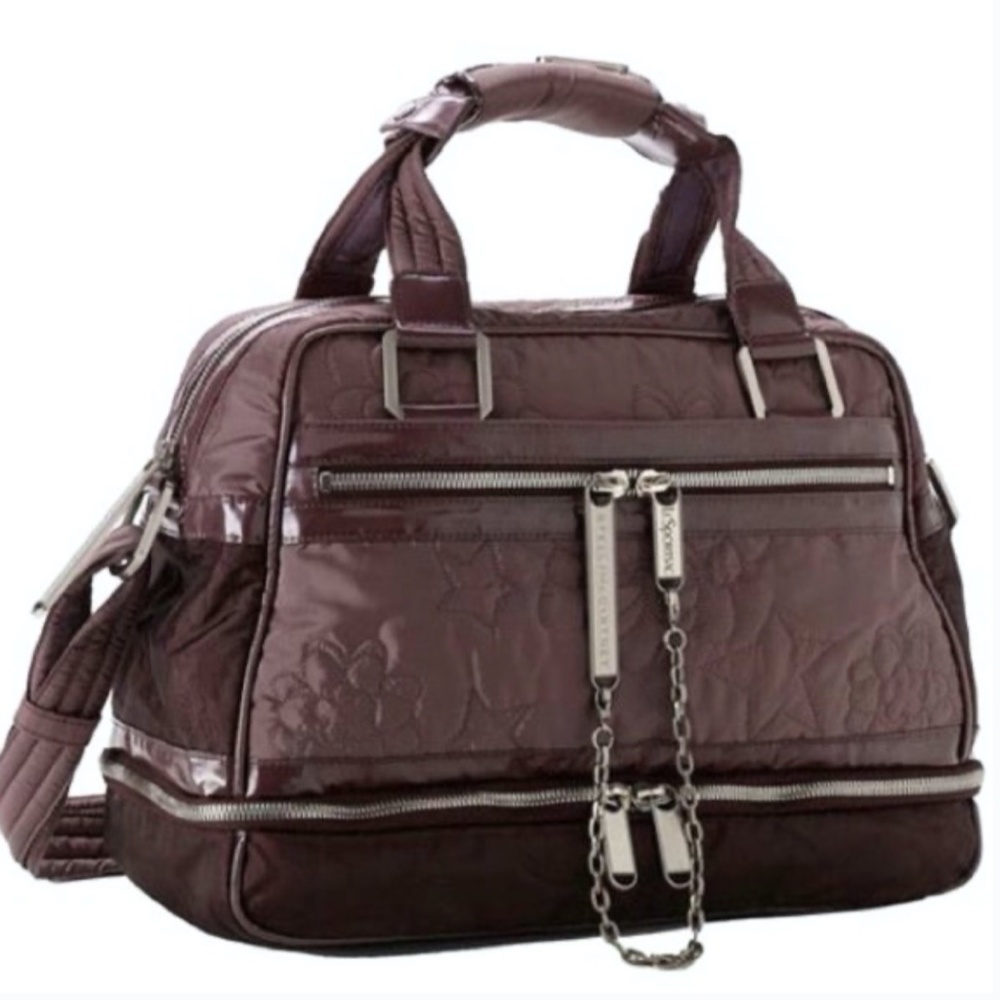 STELLA MCCARTNEY x LeSportsac Ltd Edtn Lrg Bowling Bag Gym Travel Diaper Bag NWT